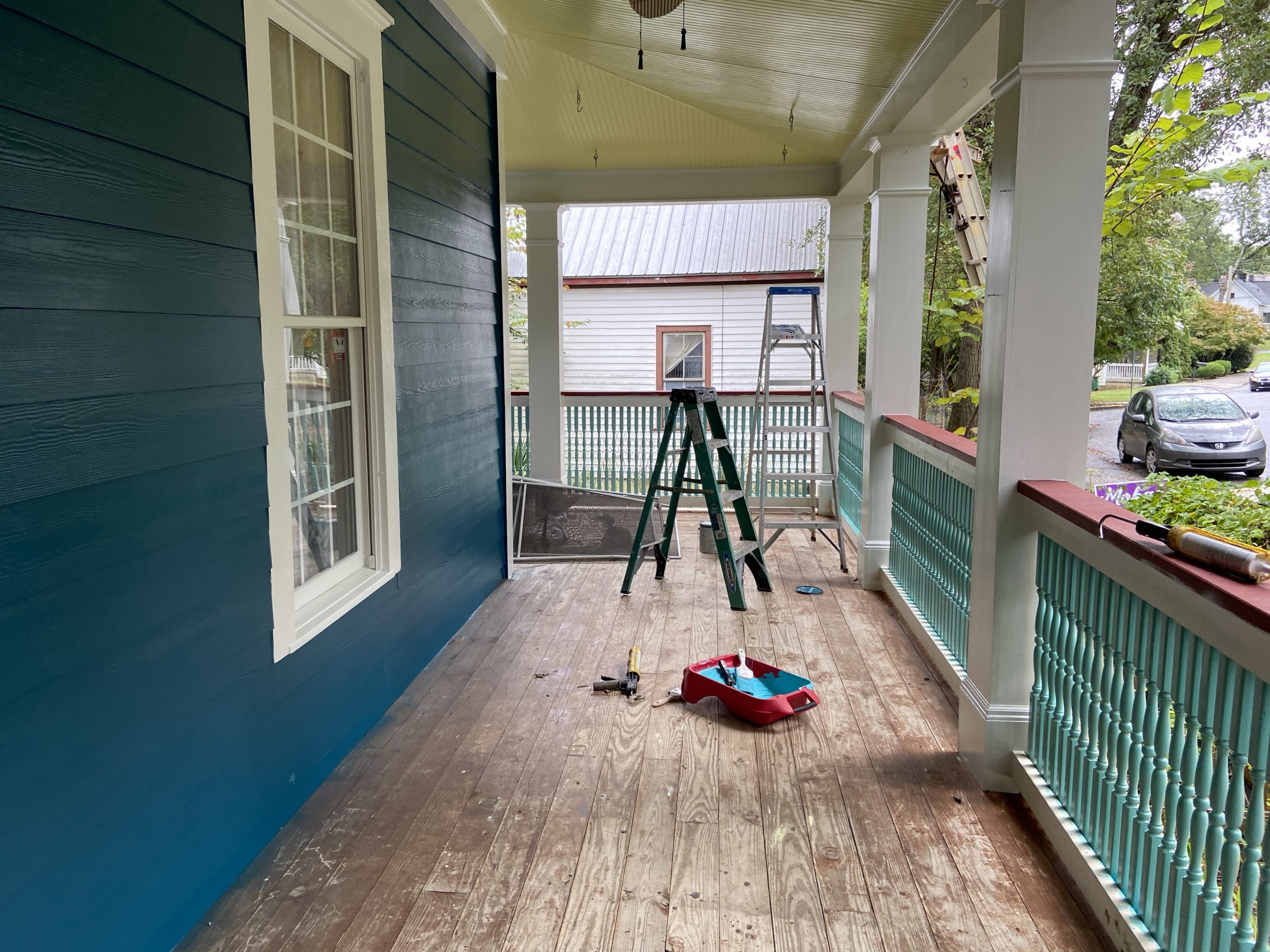 Let’s talk about painting a house. During a pandemic.